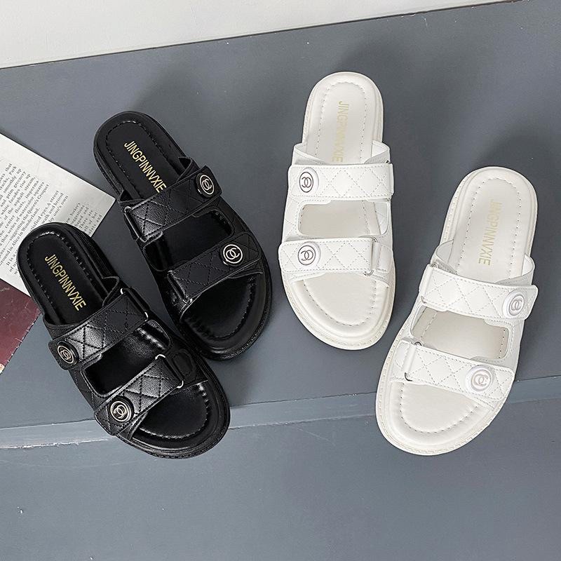 SA003 SANDAL FASHION WANITA WEDGES WANITA SLIP ON WANITA