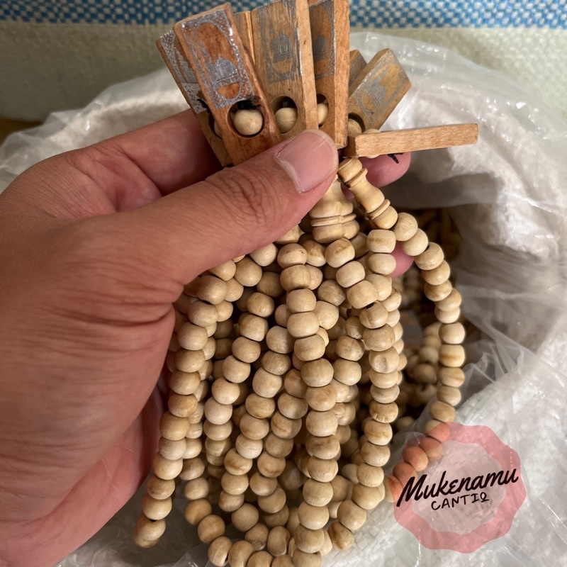 Tasbih Kayu 33 Butir (Extra Tasbih)