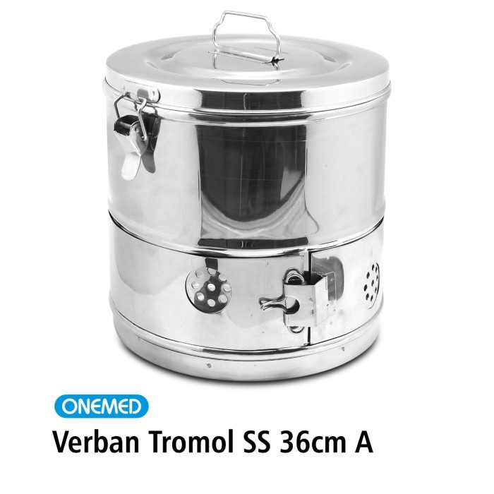 Verban Tromol Onemed Stainless Steel 36cm