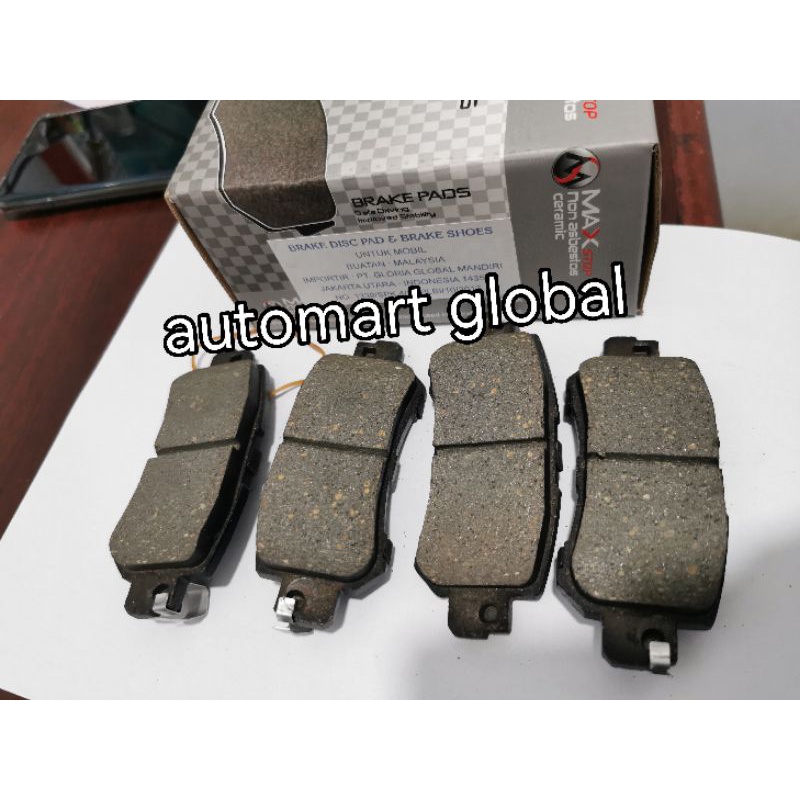 brake pad kampas rem belakang mazda cx5 ceramic 2012