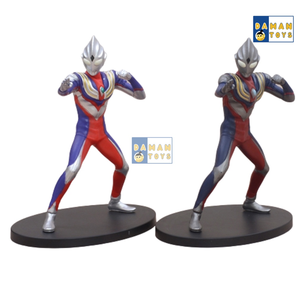 Mainan Ultraman Zero Tiga Multi Blast Type Figure Robot Ultramen Pajangan Koleksi Hadiah Souvenir Anak