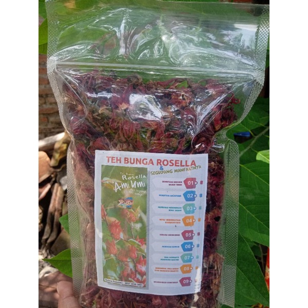 

Teh bunga Rosella kemasan 200gram