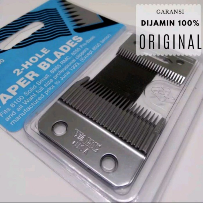 Alat Cukur Rambut Elektrik Mata Pisau Wahl Super Taper Original USA H4R6 Cas Hair Styling Berkualita