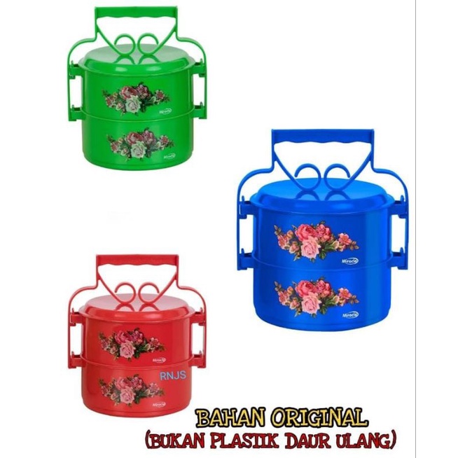 rantang plastik 2susun