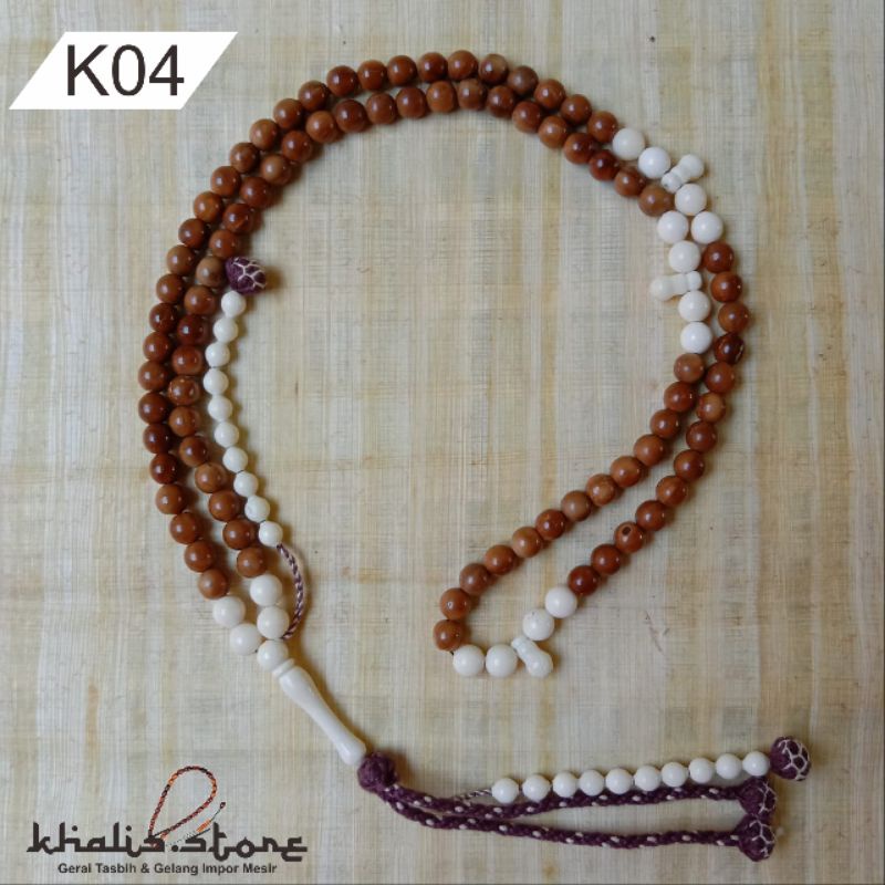 TASBIH KOKKA MIX TULANG ONTA 8 MM ORIGINAL MESIR