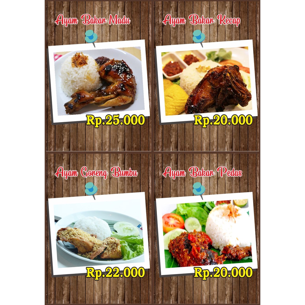 

Menu Makanan & Minuman