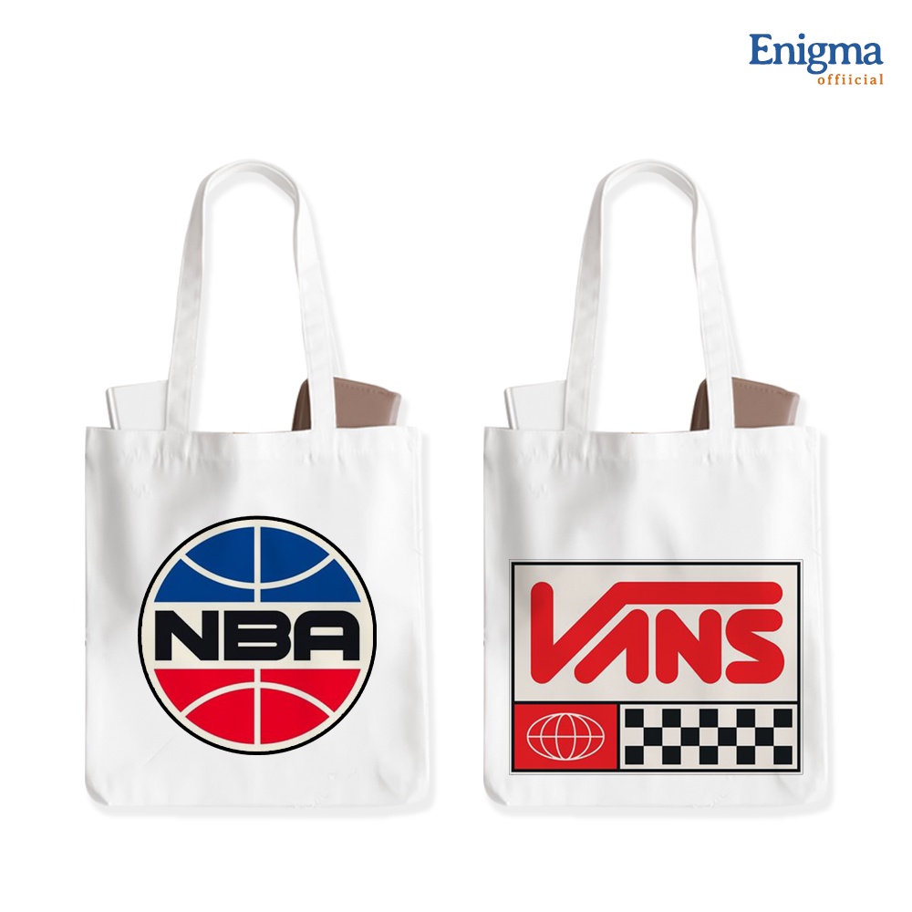 TERBARU TOTEBAG KANVAS TAS WANITA AESTHETIC ORIGINAL ENIGMA