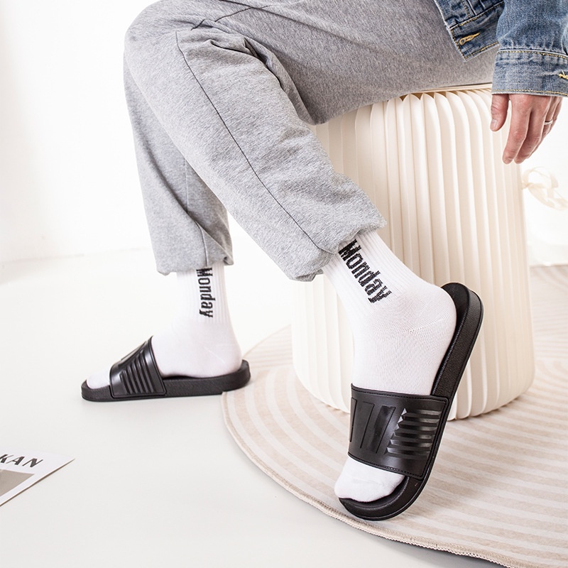 RYX - Slope Casual Sandal Slip-On Karet Pria Fashion Casual / Rumah (NO BOX) - Ori Import