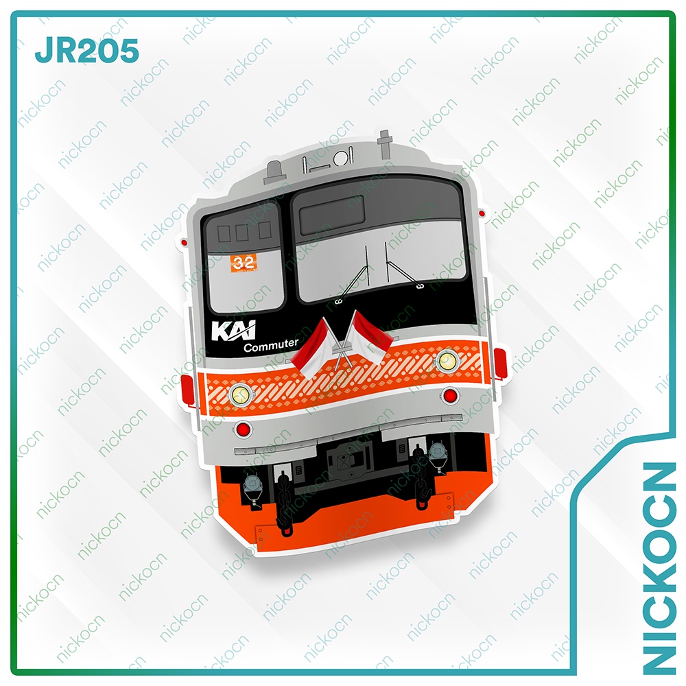 

Stiker KRL JR205