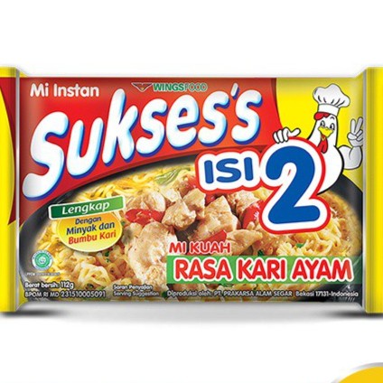 

TERLARIS MIE SUKSESS KUAH DAN GORENG VARIAN RASA - KARI AYAM