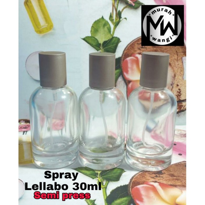 Botol Spray semi press Lellabo 30ml