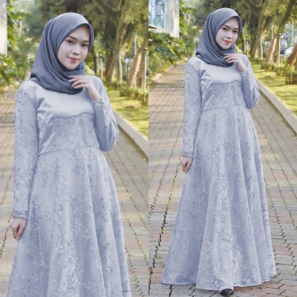 XC - MAXI JUMBO DELIMA / MAXI DRESS JUMBO / MAXI TILE MUTIARA / DRESS WANITA TERBARU