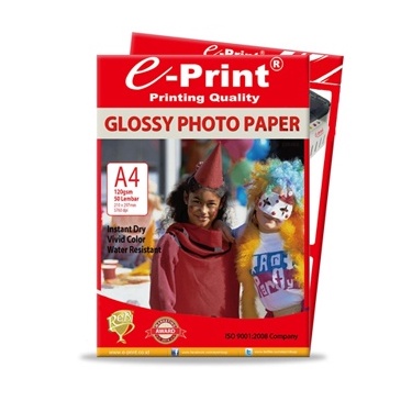 E-PRINT PHOTO PAPER GLOSSY A4 120GSM 50SHT