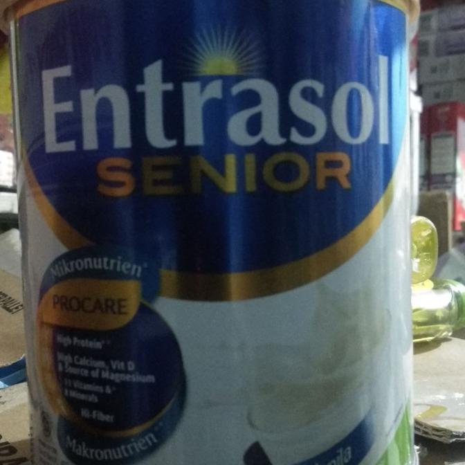 

[ COD ] Susu entrasol Senior vanilla 400gr