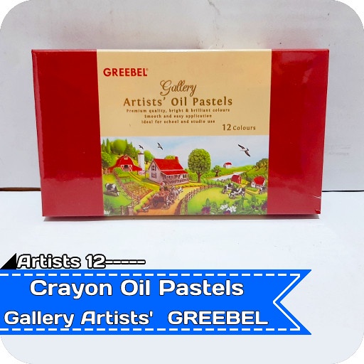 

Pastel Crayon Oil Pastels Artist 12 - Artist 24 - Artist 36 Greebel