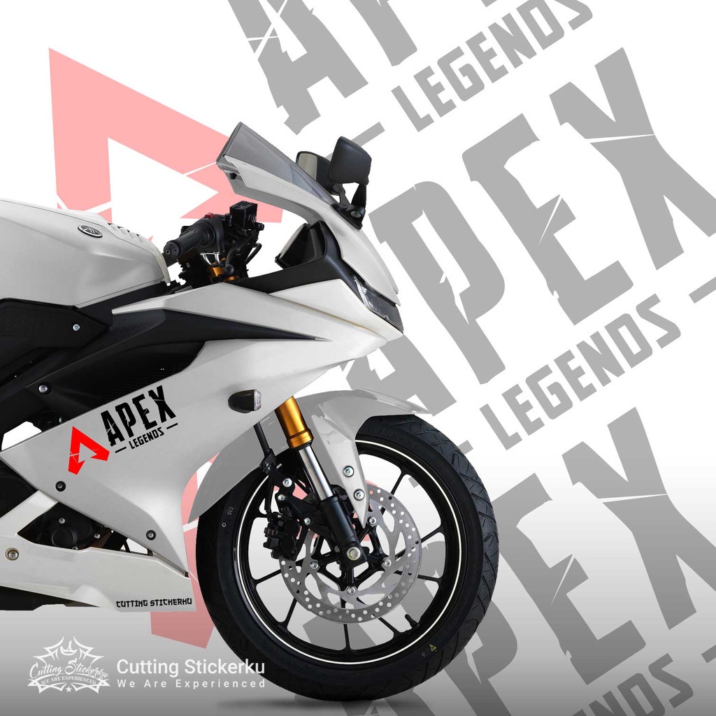 Cutting Stiker Apex Legends Logo Variasi Motor Mobil Sticker Timbul Keren Nyala Dasbor Spakbor Visor Body Kaca Helm Laptop Hologram Reflective Tahan Air Setiker Bodi Samping Matic Scoopy Vario Beat NMAX PCX Vespa Pickup Windshield Game Video