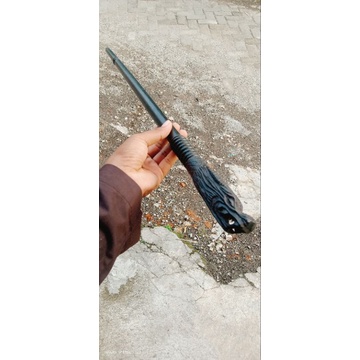 Tongkat Komando Galih kelor ukir naga