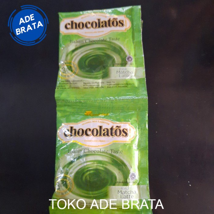 

chocolatos matcha drink renceng isi 10 sachet