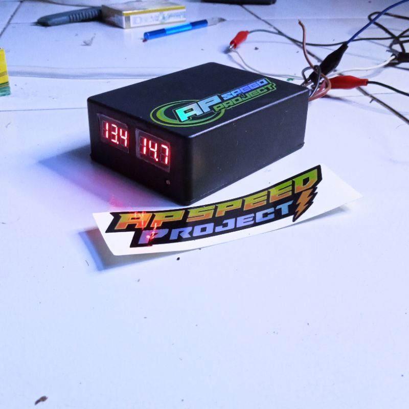 power up aki motor untuk ECU dan CDI