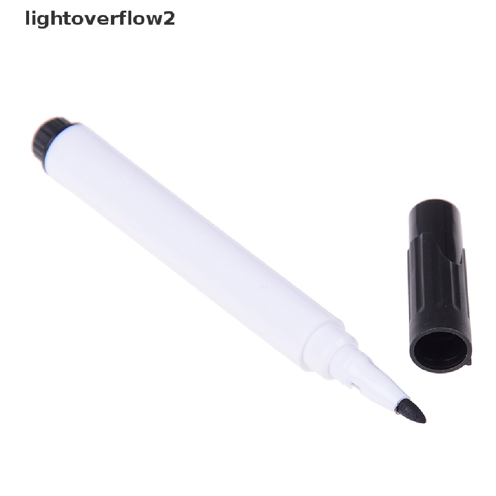 (lightoverflow2) 1pc Spidol Kapur Cair Warna Putih Untuk Papan Tulis / Kaca / Jendela (ID)