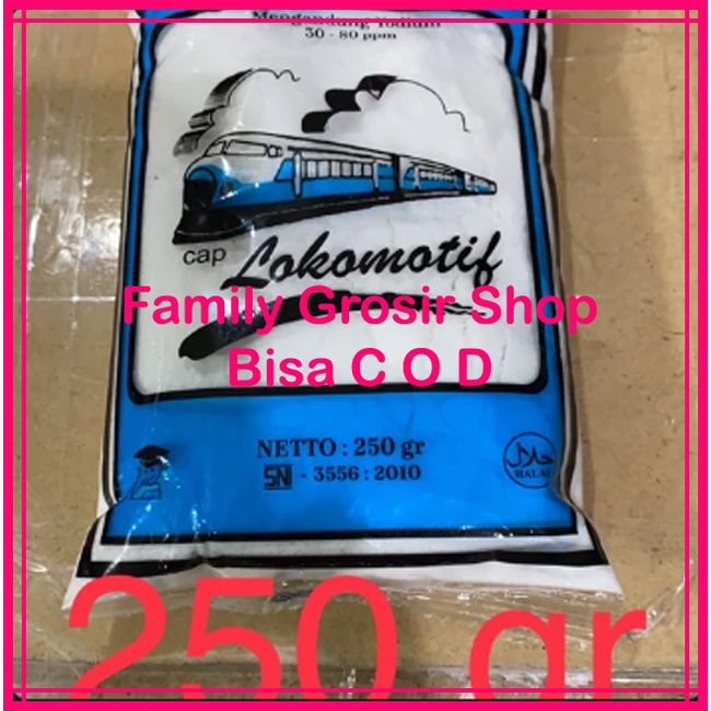 Garam Meja / Garam Dapur Yodium 250 gr