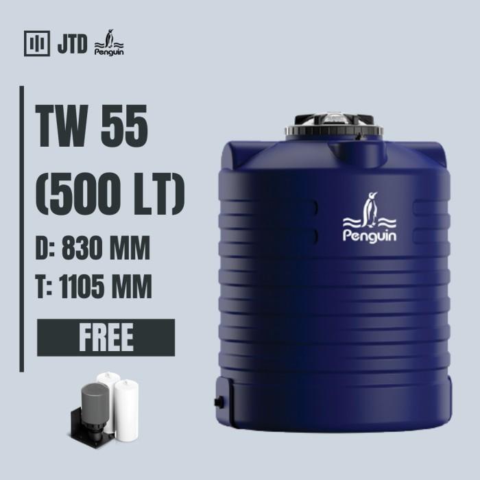 Toren Air Toren / Tandon / Tangki Air Blow Penguin Kapasitas 500 Liter - Tw 55