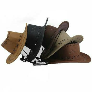 Topi Koboy / Topi Cowboy Amerika Laken Dewasa - Topi Koboy Korean Import bisa bayar di tempat