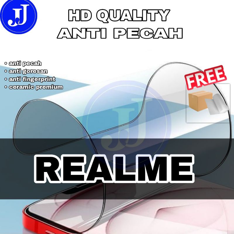 TEMPERED ANTI PECAH GORES CLEAR REALME 10 C1 C2 C17 2 2 PRO 3 PRO 5 5I 5 PRO 6 6 PRO 7  PRO 7I 8 8I 8 4G 5G 8 PRO 9 9I 9 PRO 9 PRO+ XT  C11 2011 C12 C15 C20 C21 C21Y C25 C25S C25Y C30 C31 C35 C3 NARZO 20 PRO 30 PRO 50 PRO GT MASTER NEO 2 3 GT 2 PRO C55