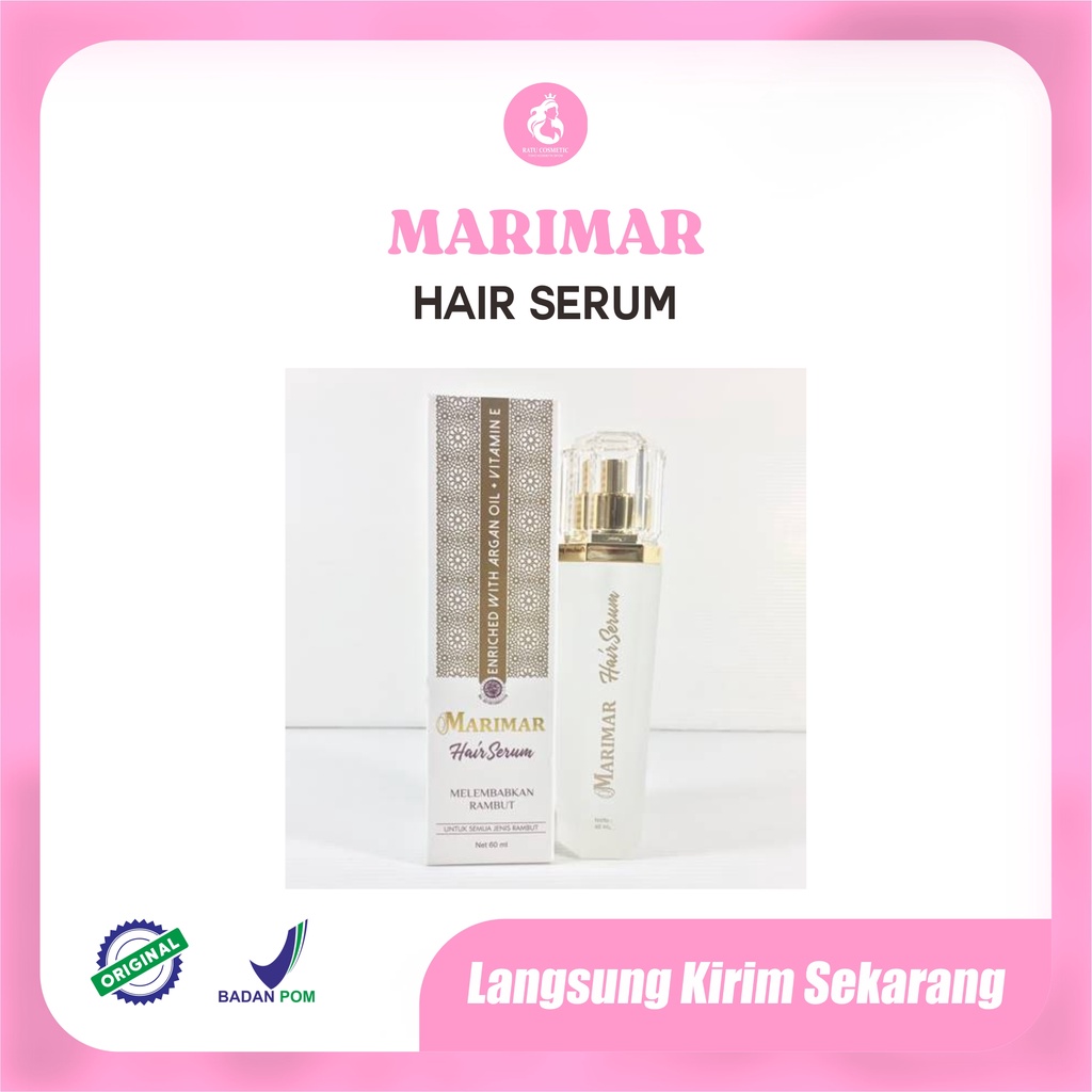 Marimar Hair Serum-Melembabkan untuk semua jenis rambut-60ml