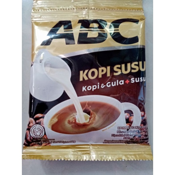 

Kopi ABC Susu Sachet 30 gram