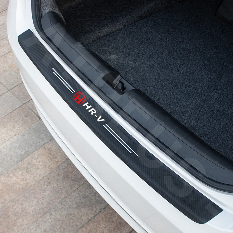 Honda HRV Carbon Fiber Car Door Sticker Protector Auto Threshold Strips Sticker Anti Gores