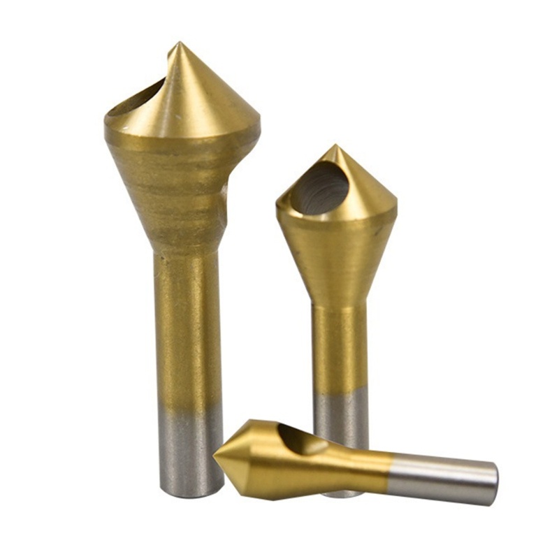 Zzz Set Mata Bor Countersink Deburring Lapis Titanium 2-5 - 10-15 - 20mm