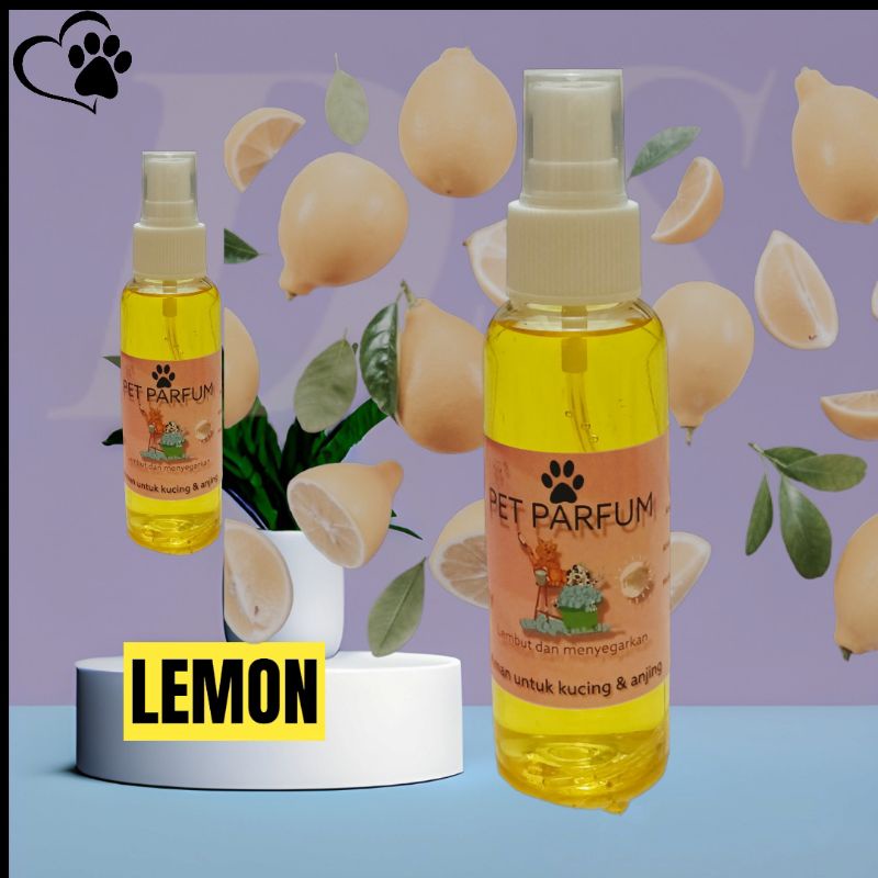 PARFUM HEWAN KUCING LEMON 60ml