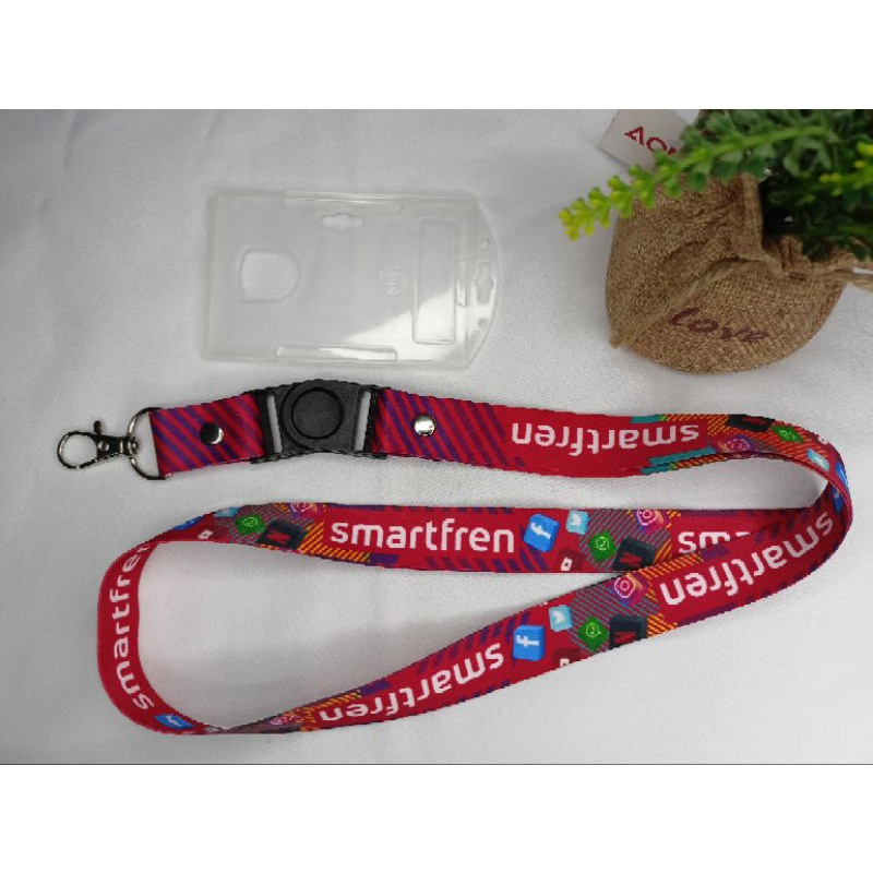 LANYARD / TALI ID CARD PRINTING SMARTFREN