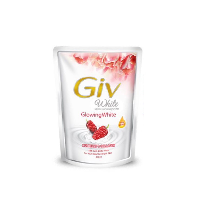 (Refill 450ml) Giv White Skin Care Body Wash