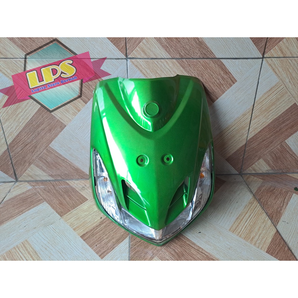 Cover Body Depan Mio Smile &amp; SEN Lampu Senyum Warna Hijau Termurah
