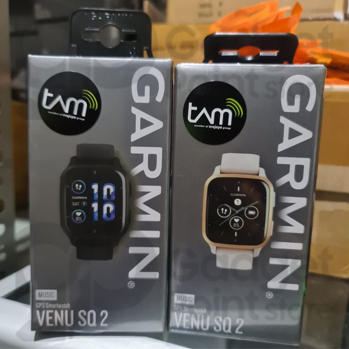 Garmin Venu SQ 2 Music - Garansi TAM 2 Tahun - Black Slate