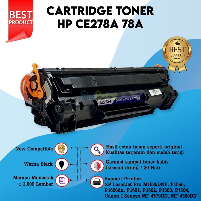 Cartridge Toner Compatible H 85A CF285A 83A CF283A 78A CE278A 17A CF217A 12A Q2612A 107A 79A CF279A 48A CF248A 80A CF280A 103A W1103A