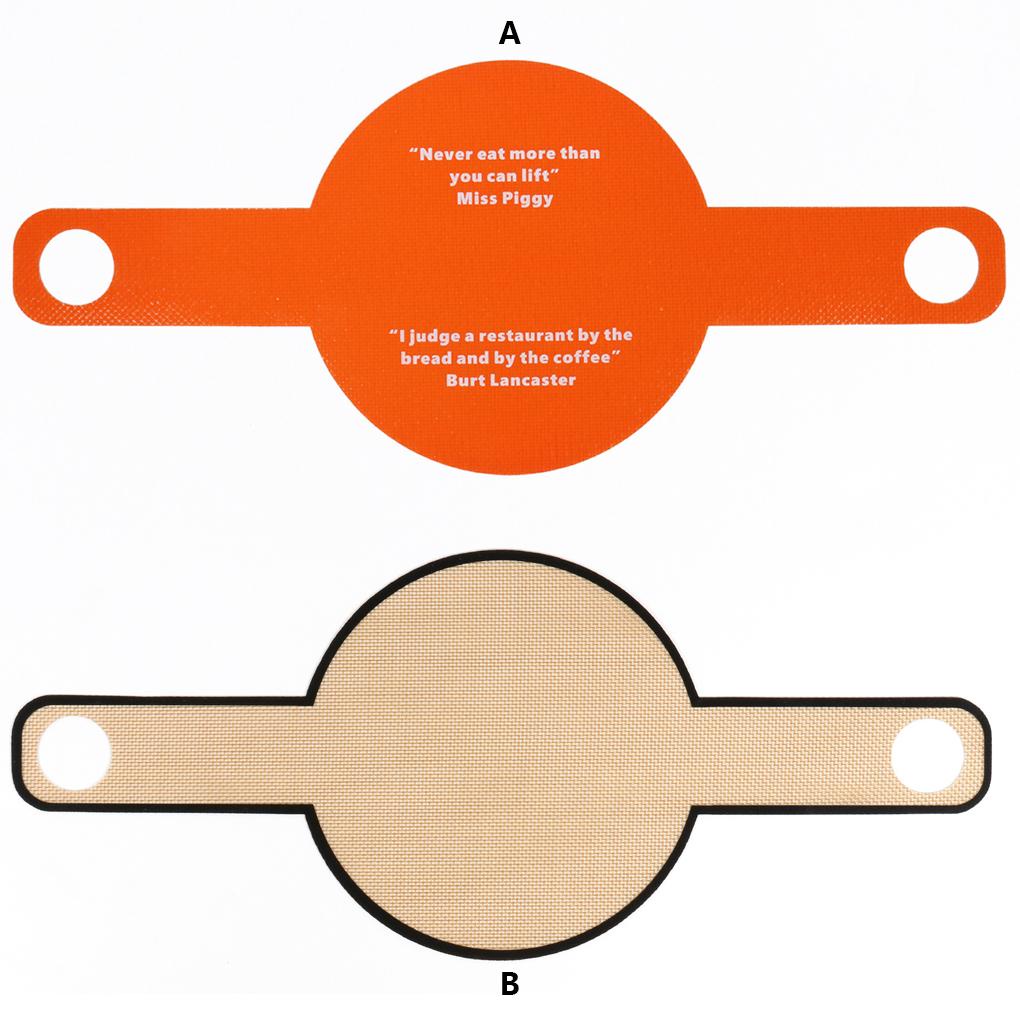 Baking Mat Non-Stick Adonan Kue Transfer Sling Cookies Making Sheet Tahan Panas Air Fryer Liner Rumah Tangga Bakery Dapur
