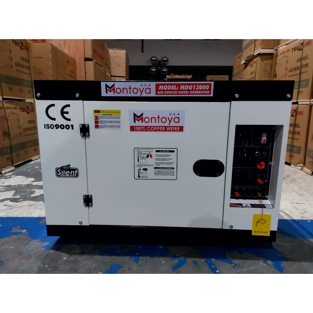 Genset 10 KVA 1 Phase Montoya MDG 13000 USA Technology