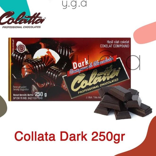 

Termurah Colatta Dark Chocolate 250gr gas !!