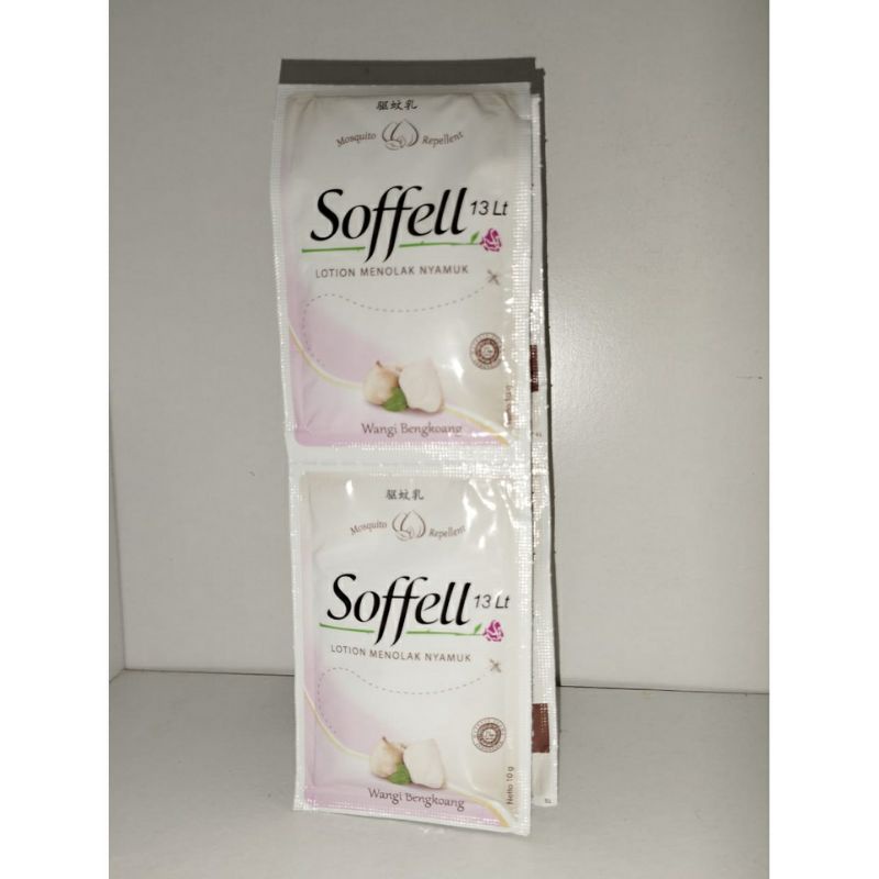 ISC Soffell Lotion Wangi Anti Nyamuk Bengkoang 10 Gram