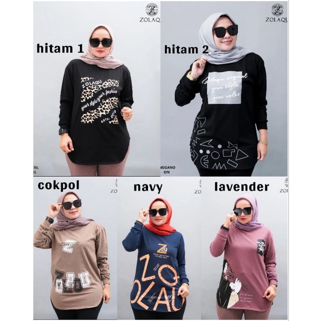 ATASAN KAOS UKURAN JUMBO DAN STANDAR MODEL BARU KAOS WANITA