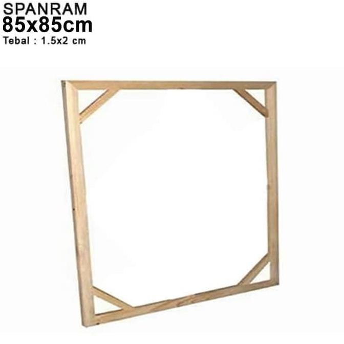 

SPANRAM Frame Rangka Kayu 85x85 cm