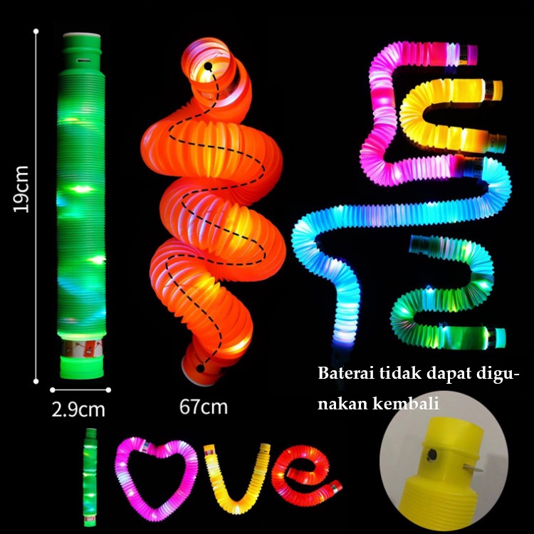 Mainan Pop Light Tube Murah Meriah