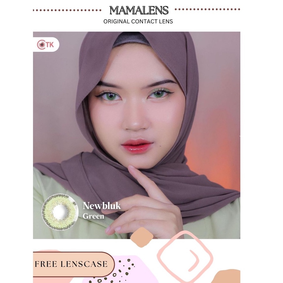 SOFTLENS NEWBLUK DIA 15MM NORMAL | FREE LENSCASE - MAMALENS