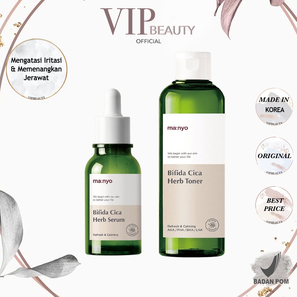 MANYO FACTORY Bifida Cica Herb - Toner | Serum