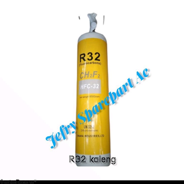 Refrigerant R32 KALENG HFC-32 ISI PENDINGIN AC LIQUID 650GRAM