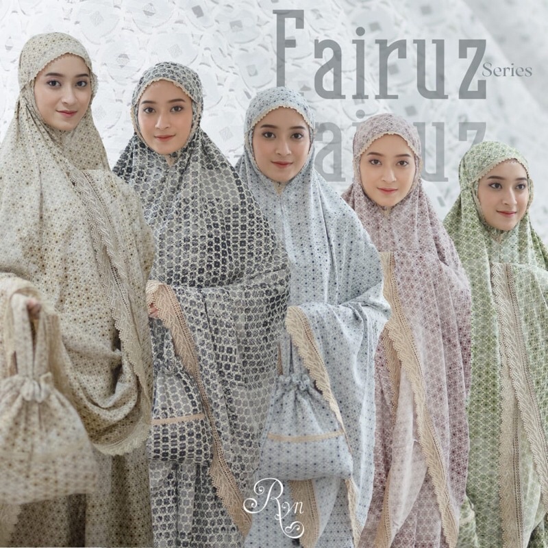 Mukena ryn rayyan fairuz / mukena fairuz ryn original