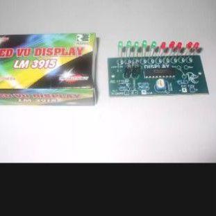 Termurah kit vu led display lm 3915 kit audio lampu amplifier rakitan 